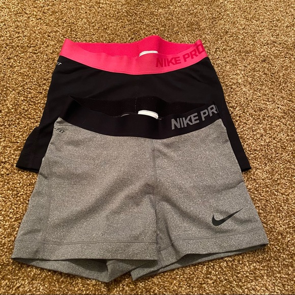 Nike Pants - Two Nike PRO shorts